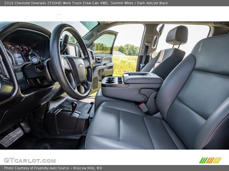 Summit White / Dark Ash/Jet Black 2019 Chevrolet Silverado 2500HD Work Truck Crew Cab 4WD