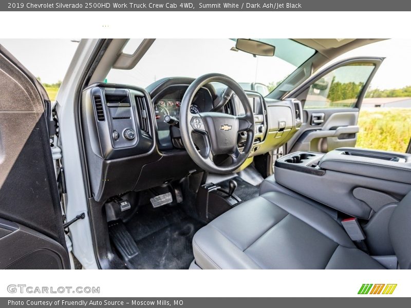 Summit White / Dark Ash/Jet Black 2019 Chevrolet Silverado 2500HD Work Truck Crew Cab 4WD