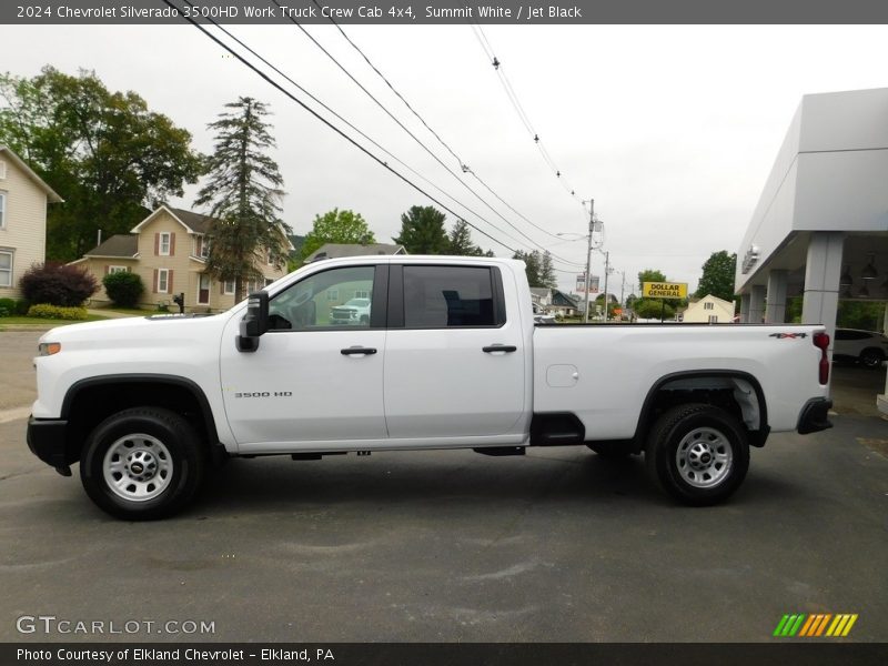  2024 Silverado 3500HD Work Truck Crew Cab 4x4 Summit White