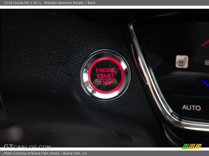 Midnight Amethyst Metallic / Black 2019 Honda HR-V EX-L