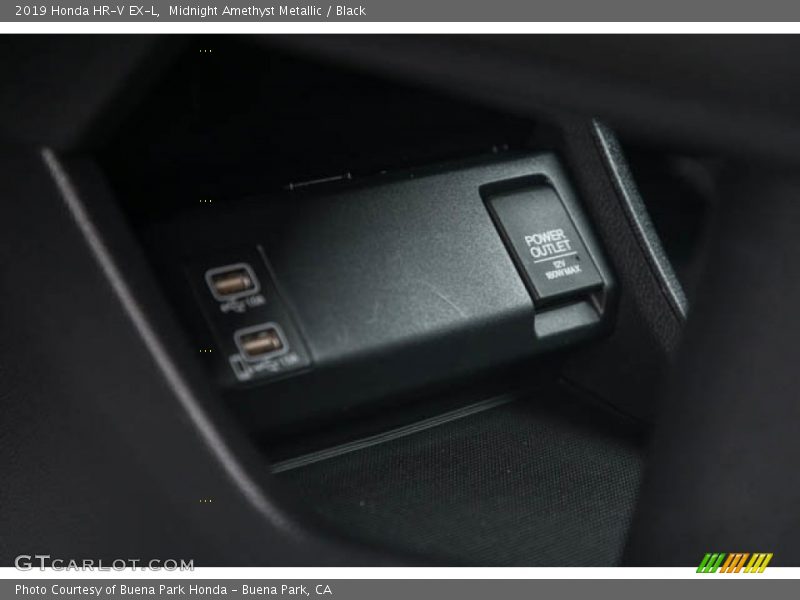 Midnight Amethyst Metallic / Black 2019 Honda HR-V EX-L