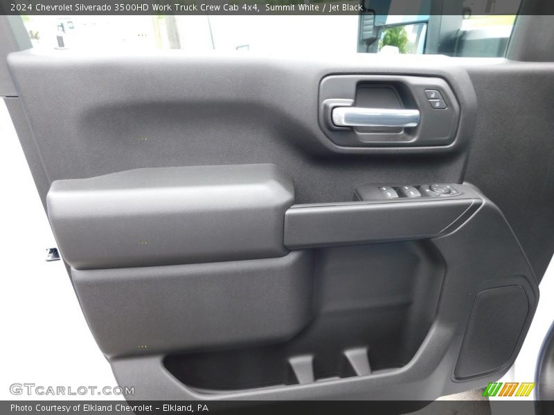 Door Panel of 2024 Silverado 3500HD Work Truck Crew Cab 4x4