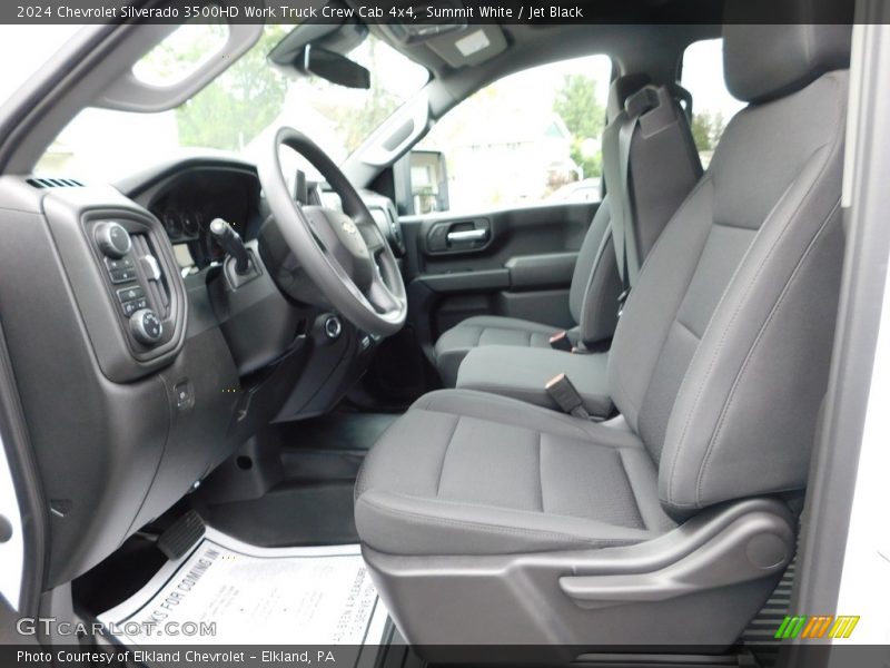 Front Seat of 2024 Silverado 3500HD Work Truck Crew Cab 4x4
