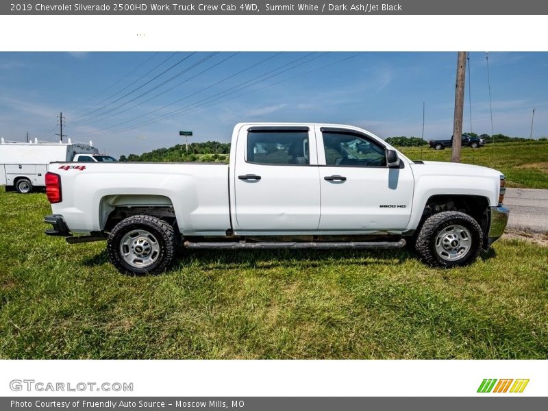 Summit White / Dark Ash/Jet Black 2019 Chevrolet Silverado 2500HD Work Truck Crew Cab 4WD