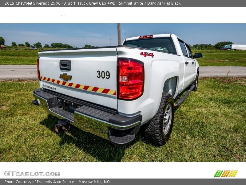 Summit White / Dark Ash/Jet Black 2019 Chevrolet Silverado 2500HD Work Truck Crew Cab 4WD