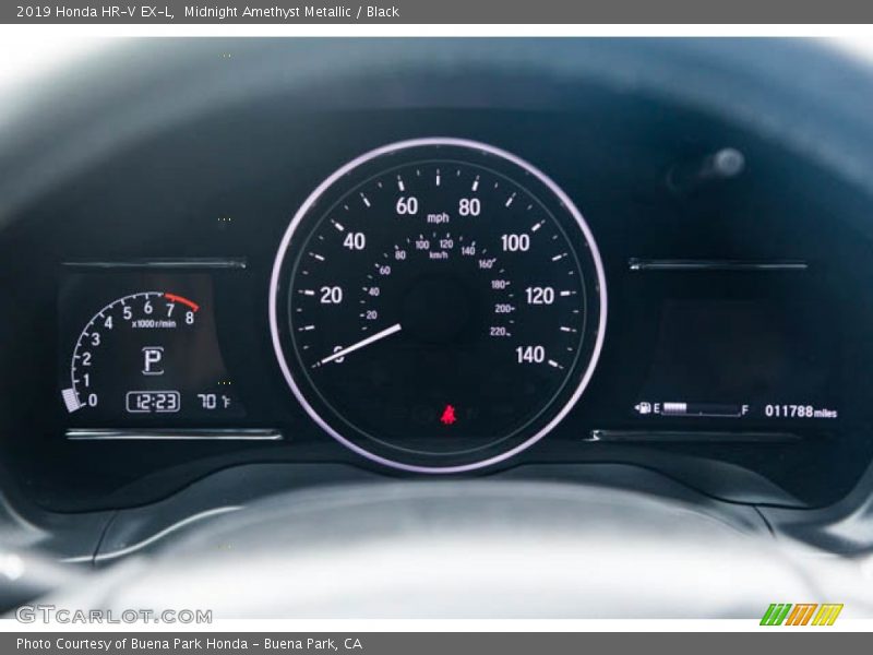 Midnight Amethyst Metallic / Black 2019 Honda HR-V EX-L