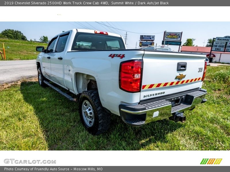 Summit White / Dark Ash/Jet Black 2019 Chevrolet Silverado 2500HD Work Truck Crew Cab 4WD