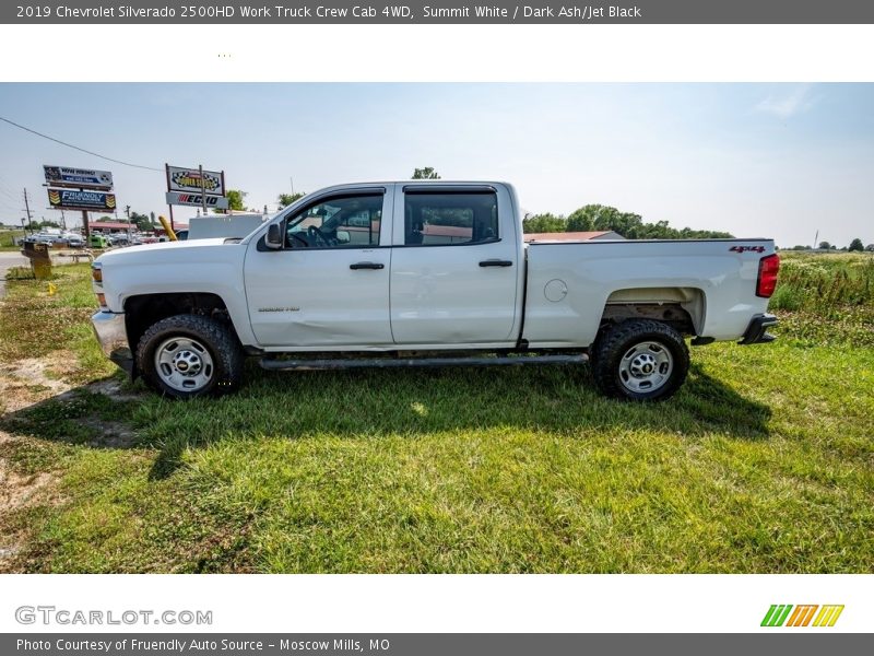 Summit White / Dark Ash/Jet Black 2019 Chevrolet Silverado 2500HD Work Truck Crew Cab 4WD