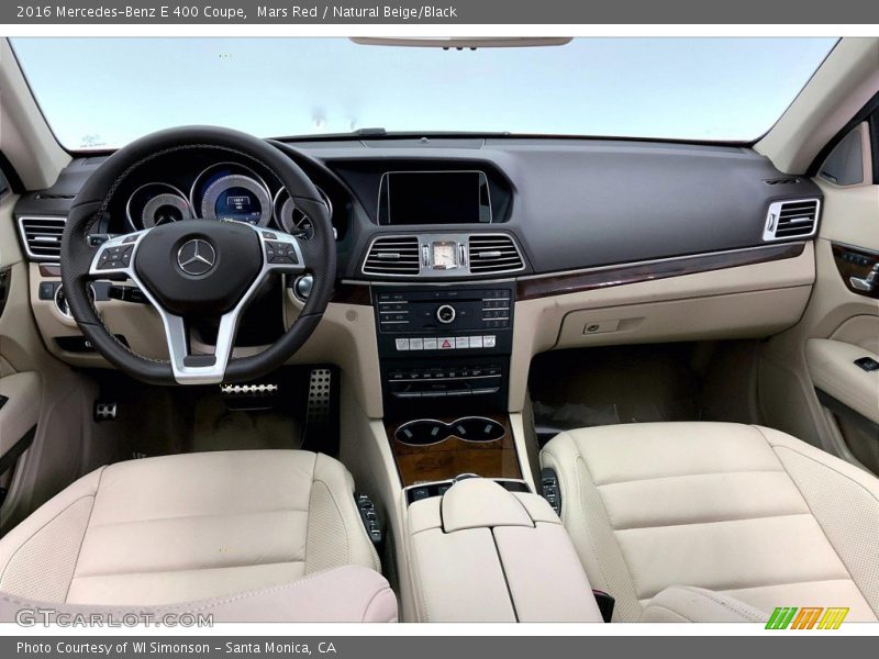 Mars Red / Natural Beige/Black 2016 Mercedes-Benz E 400 Coupe