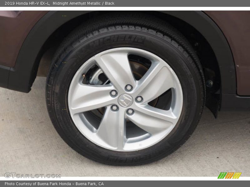 Midnight Amethyst Metallic / Black 2019 Honda HR-V EX-L