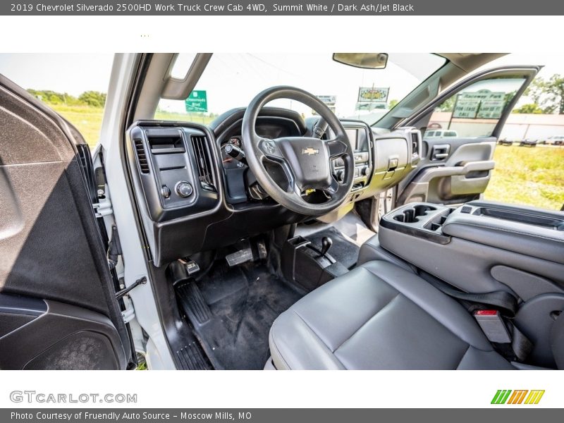 Summit White / Dark Ash/Jet Black 2019 Chevrolet Silverado 2500HD Work Truck Crew Cab 4WD