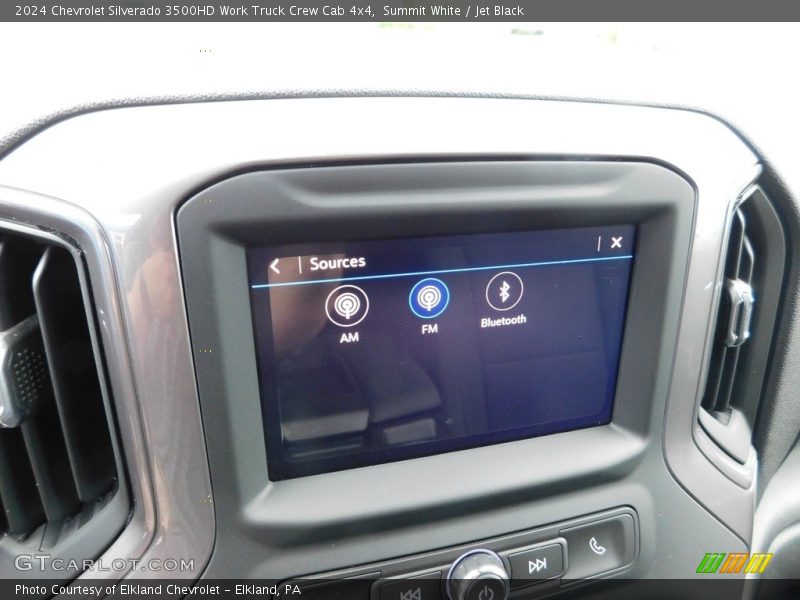 Controls of 2024 Silverado 3500HD Work Truck Crew Cab 4x4