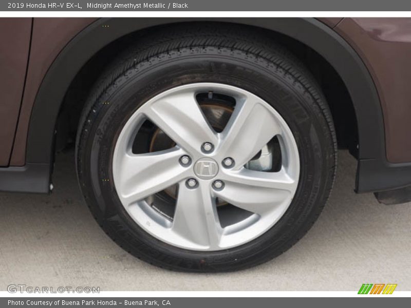Midnight Amethyst Metallic / Black 2019 Honda HR-V EX-L
