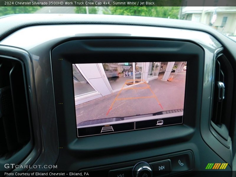 Controls of 2024 Silverado 3500HD Work Truck Crew Cab 4x4