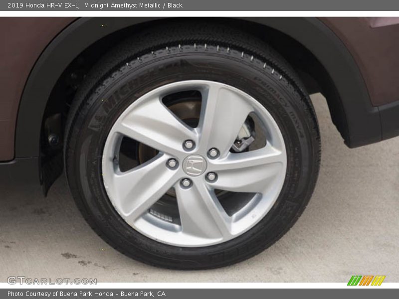 Midnight Amethyst Metallic / Black 2019 Honda HR-V EX-L