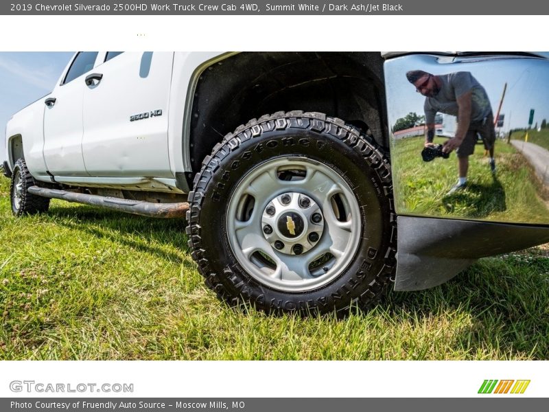 Summit White / Dark Ash/Jet Black 2019 Chevrolet Silverado 2500HD Work Truck Crew Cab 4WD