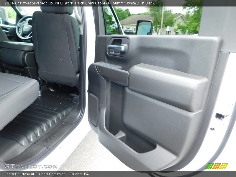 Door Panel of 2024 Silverado 3500HD Work Truck Crew Cab 4x4