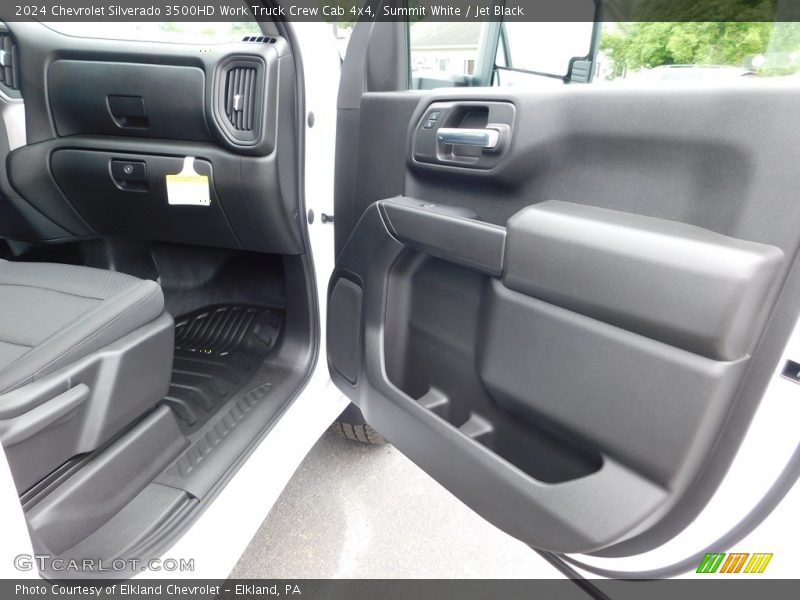 Door Panel of 2024 Silverado 3500HD Work Truck Crew Cab 4x4
