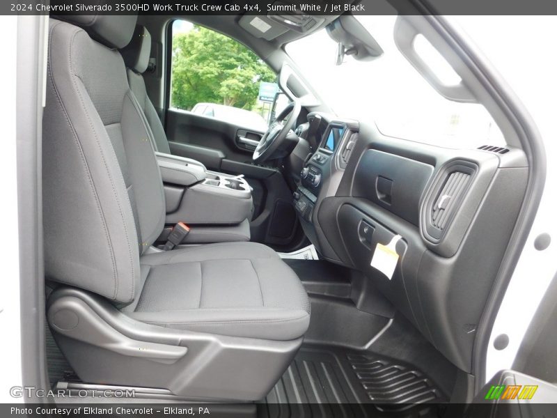 Front Seat of 2024 Silverado 3500HD Work Truck Crew Cab 4x4