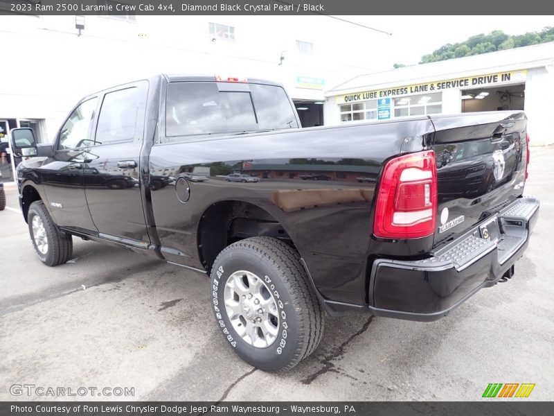Diamond Black Crystal Pearl / Black 2023 Ram 2500 Laramie Crew Cab 4x4