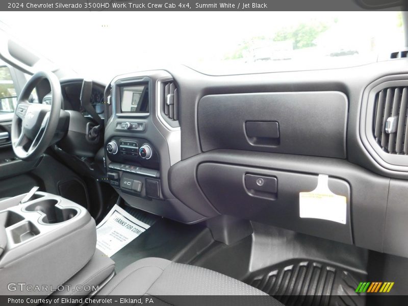 Dashboard of 2024 Silverado 3500HD Work Truck Crew Cab 4x4