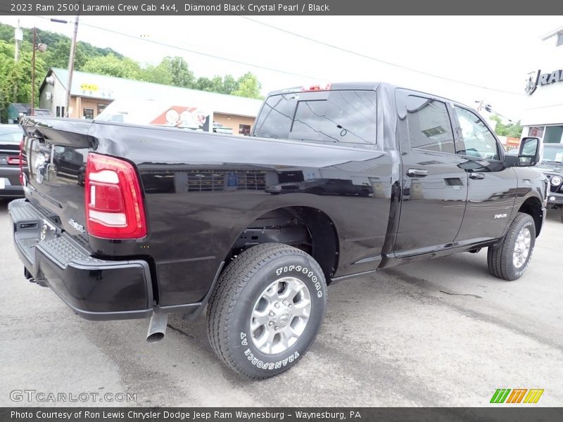 Diamond Black Crystal Pearl / Black 2023 Ram 2500 Laramie Crew Cab 4x4