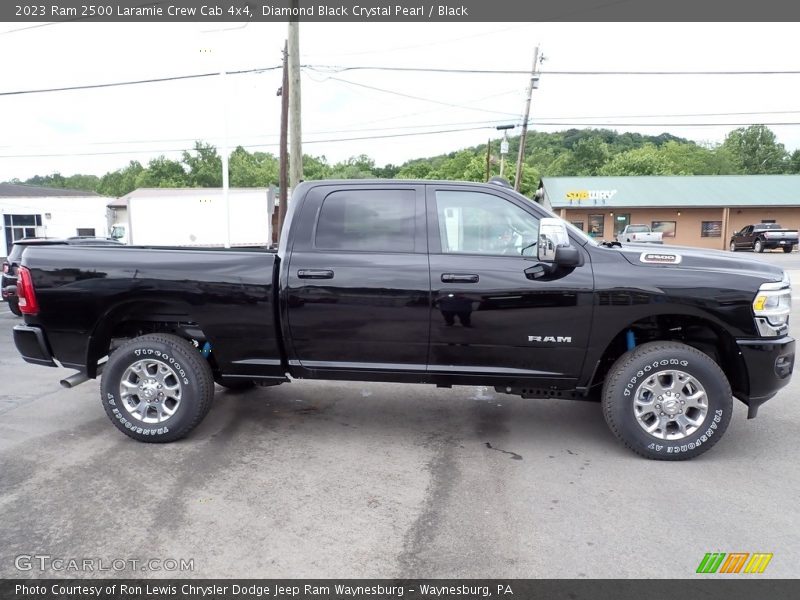 Diamond Black Crystal Pearl / Black 2023 Ram 2500 Laramie Crew Cab 4x4