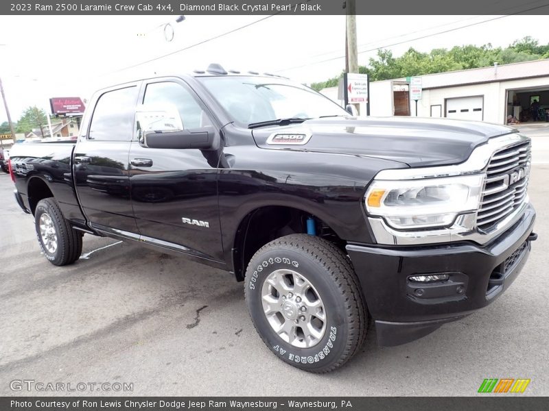 Diamond Black Crystal Pearl / Black 2023 Ram 2500 Laramie Crew Cab 4x4