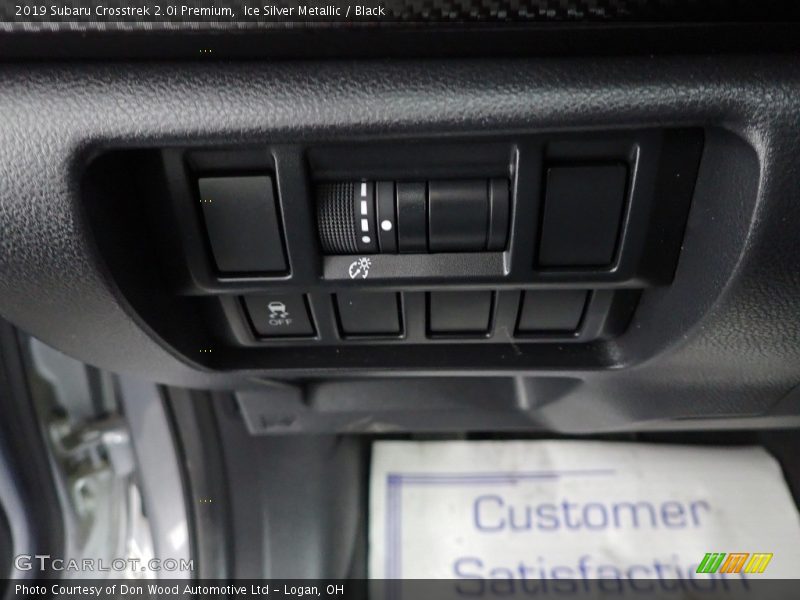 Ice Silver Metallic / Black 2019 Subaru Crosstrek 2.0i Premium