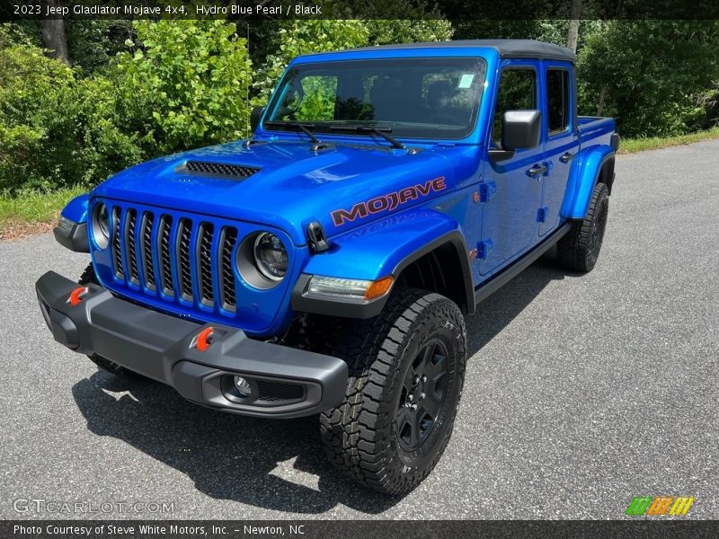 Hydro Blue Pearl / Black 2023 Jeep Gladiator Mojave 4x4