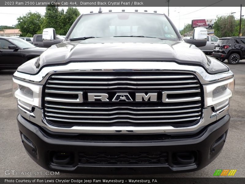 Diamond Black Crystal Pearl / Black 2023 Ram 2500 Laramie Crew Cab 4x4