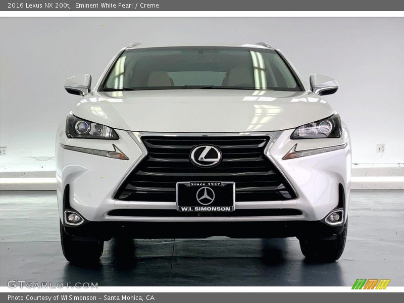 Eminent White Pearl / Creme 2016 Lexus NX 200t