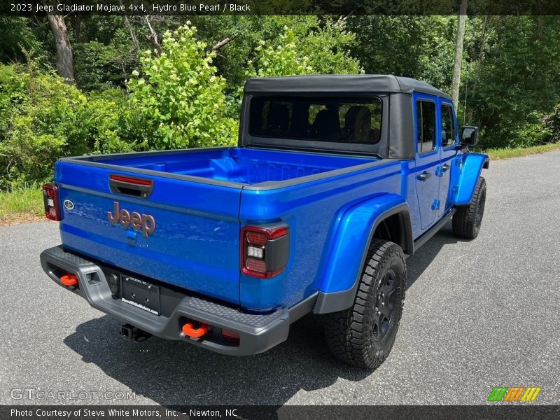 Hydro Blue Pearl / Black 2023 Jeep Gladiator Mojave 4x4