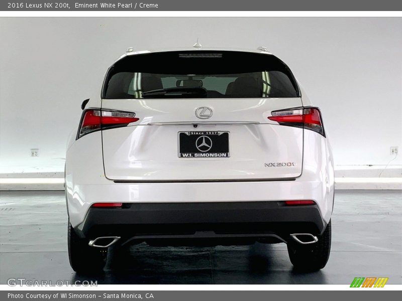 Eminent White Pearl / Creme 2016 Lexus NX 200t
