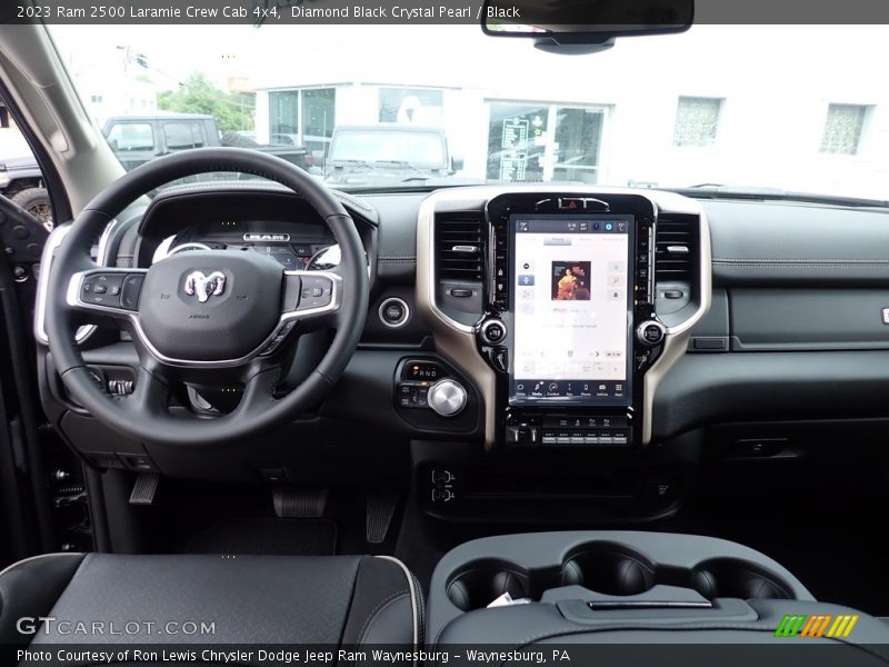Diamond Black Crystal Pearl / Black 2023 Ram 2500 Laramie Crew Cab 4x4