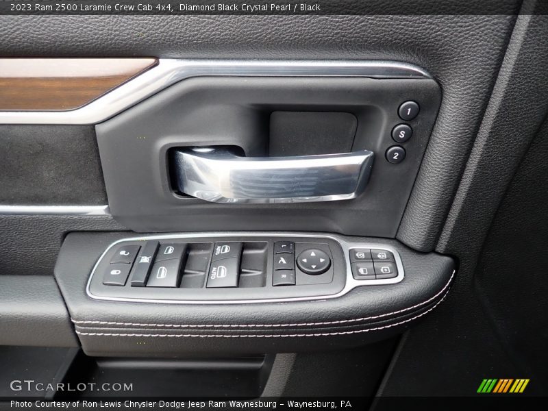 Diamond Black Crystal Pearl / Black 2023 Ram 2500 Laramie Crew Cab 4x4