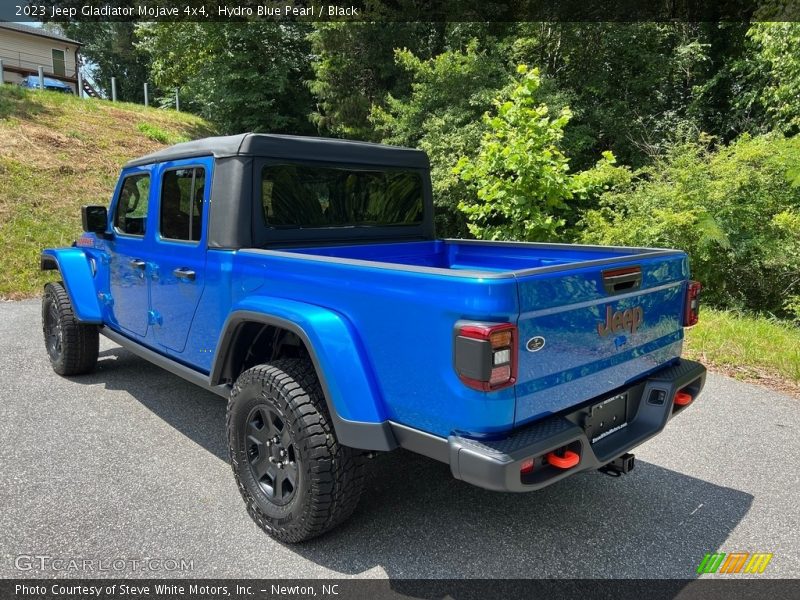 Hydro Blue Pearl / Black 2023 Jeep Gladiator Mojave 4x4
