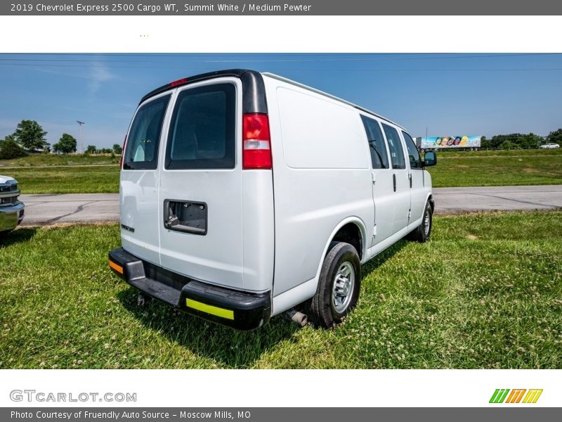 Summit White / Medium Pewter 2019 Chevrolet Express 2500 Cargo WT