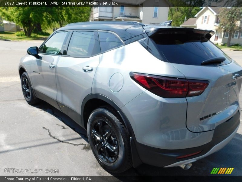 Sterling Gray Metallic / Jet Black 2023 Chevrolet Blazer LT AWD