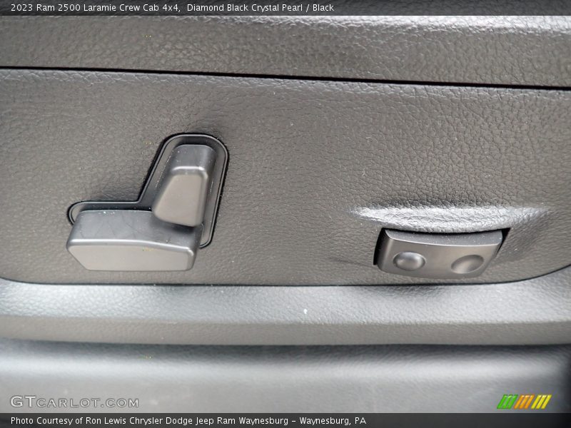 Diamond Black Crystal Pearl / Black 2023 Ram 2500 Laramie Crew Cab 4x4