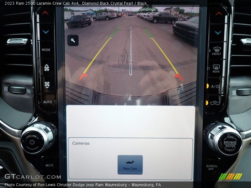 Diamond Black Crystal Pearl / Black 2023 Ram 2500 Laramie Crew Cab 4x4