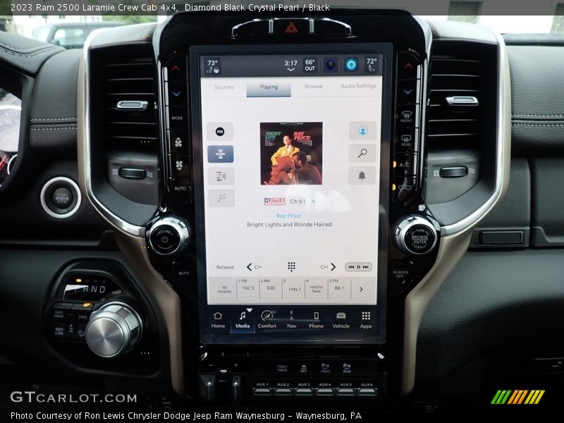 Diamond Black Crystal Pearl / Black 2023 Ram 2500 Laramie Crew Cab 4x4