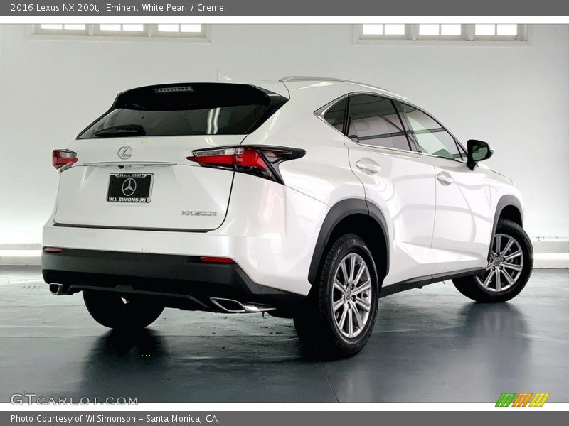  2016 NX 200t Eminent White Pearl