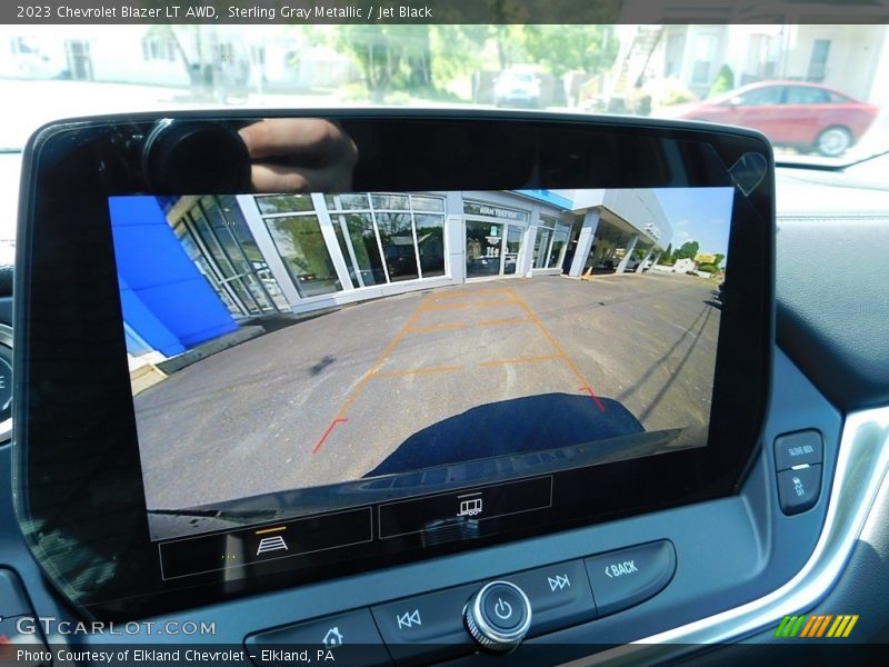 Sterling Gray Metallic / Jet Black 2023 Chevrolet Blazer LT AWD