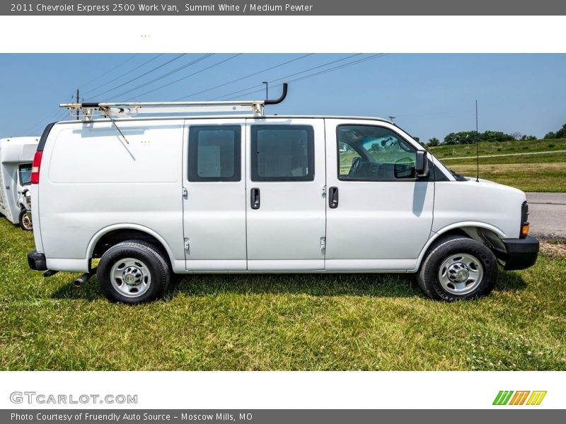 Summit White / Medium Pewter 2011 Chevrolet Express 2500 Work Van