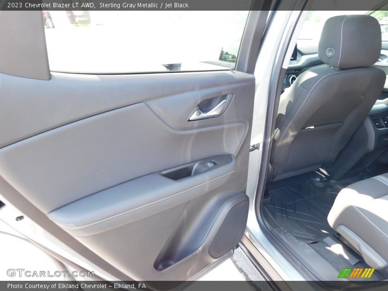 Sterling Gray Metallic / Jet Black 2023 Chevrolet Blazer LT AWD
