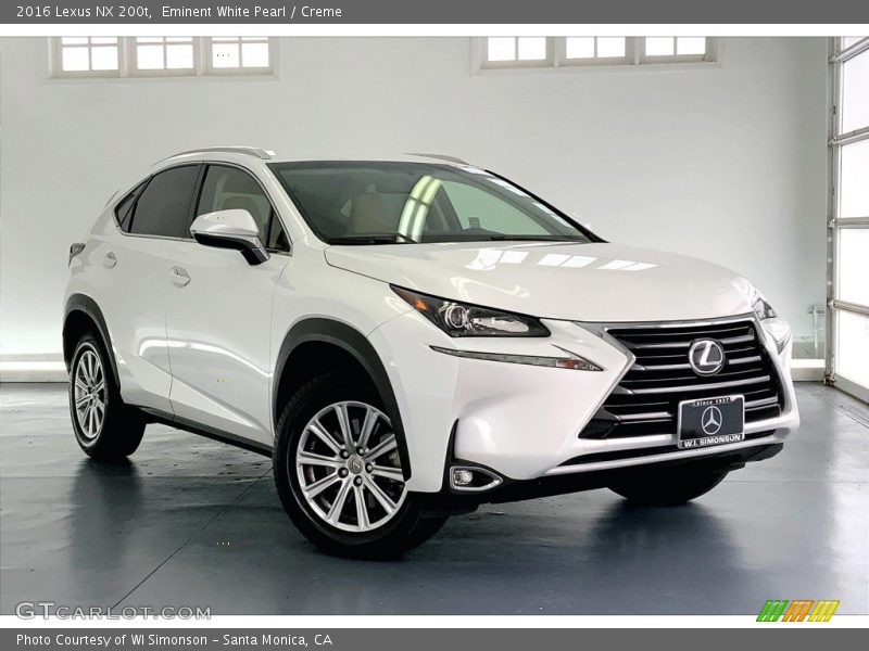 Front 3/4 View of 2016 NX 200t