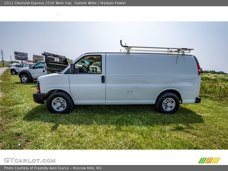 Summit White / Medium Pewter 2011 Chevrolet Express 2500 Work Van