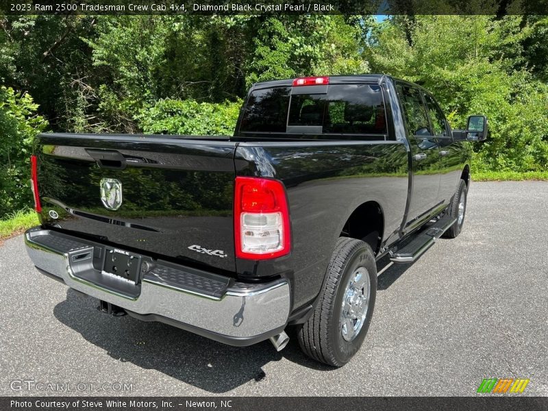 Diamond Black Crystal Pearl / Black 2023 Ram 2500 Tradesman Crew Cab 4x4