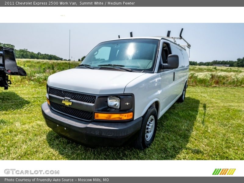 Summit White / Medium Pewter 2011 Chevrolet Express 2500 Work Van